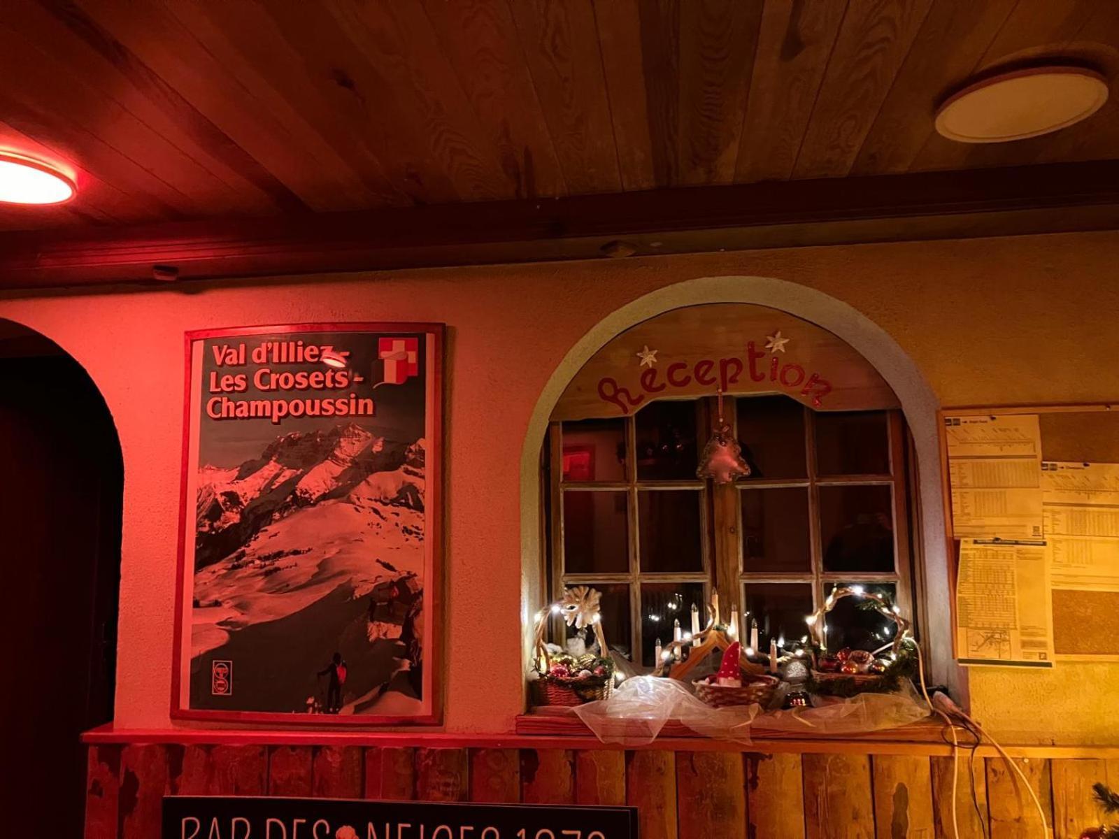 B&B Chalet Rey-Bellet Les Crosets Kültér fotó